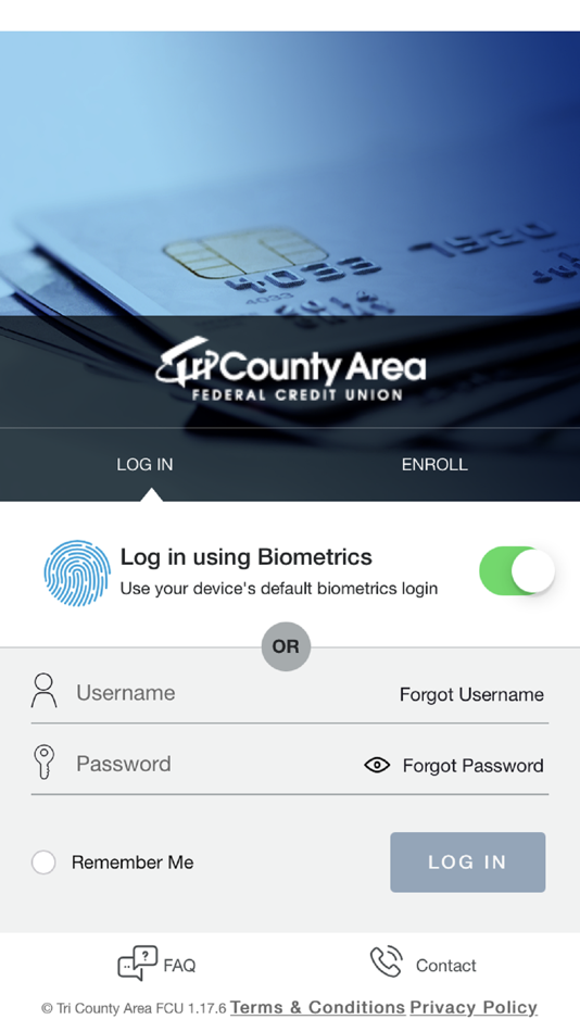 #1. TCAFCU CC (iOS) 게시자: Tri County Area Federal Credit Union