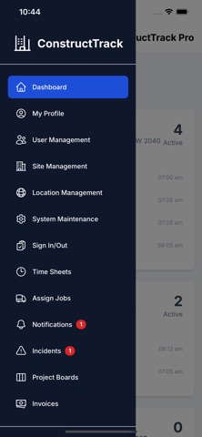 ConstructTrack Pro screenshot 1