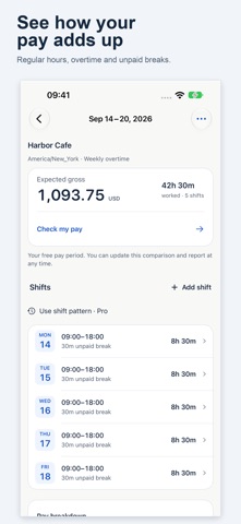 Timesheet & Pay Checker screenshot 2