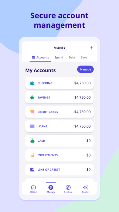 MetLife Personal Finance App Screenshot