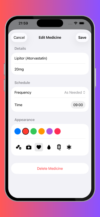 MediMinder + Screenshot 2 of 7