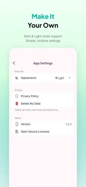 Prep Pal - Daily Routine Timer screenshot 4