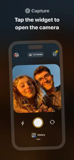 Screenshot von Locket Widget auf dem iPhone 6