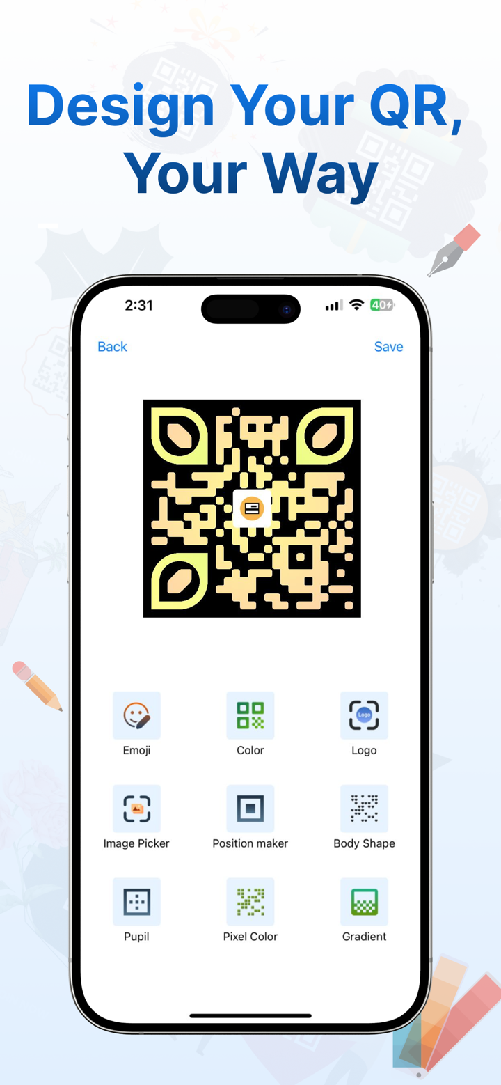 QR Maker: QR Creator & Scanner screenshot 4