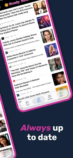 Gossip Bucket Celebrity News screenshot 2