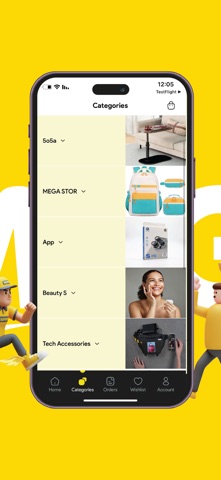 MegaStore iPhone screenshot