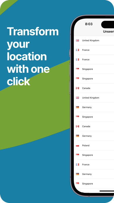 Screenshot #2 pour Unseen Online VPN