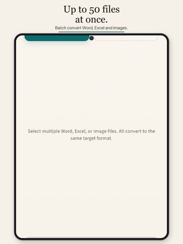 Papriva: PDF Converter iPad screenshot
