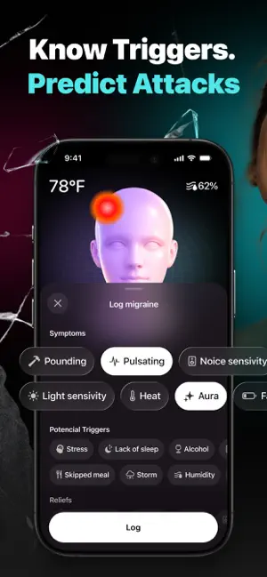 The Migraine Tracker Αρρ screenshot 2