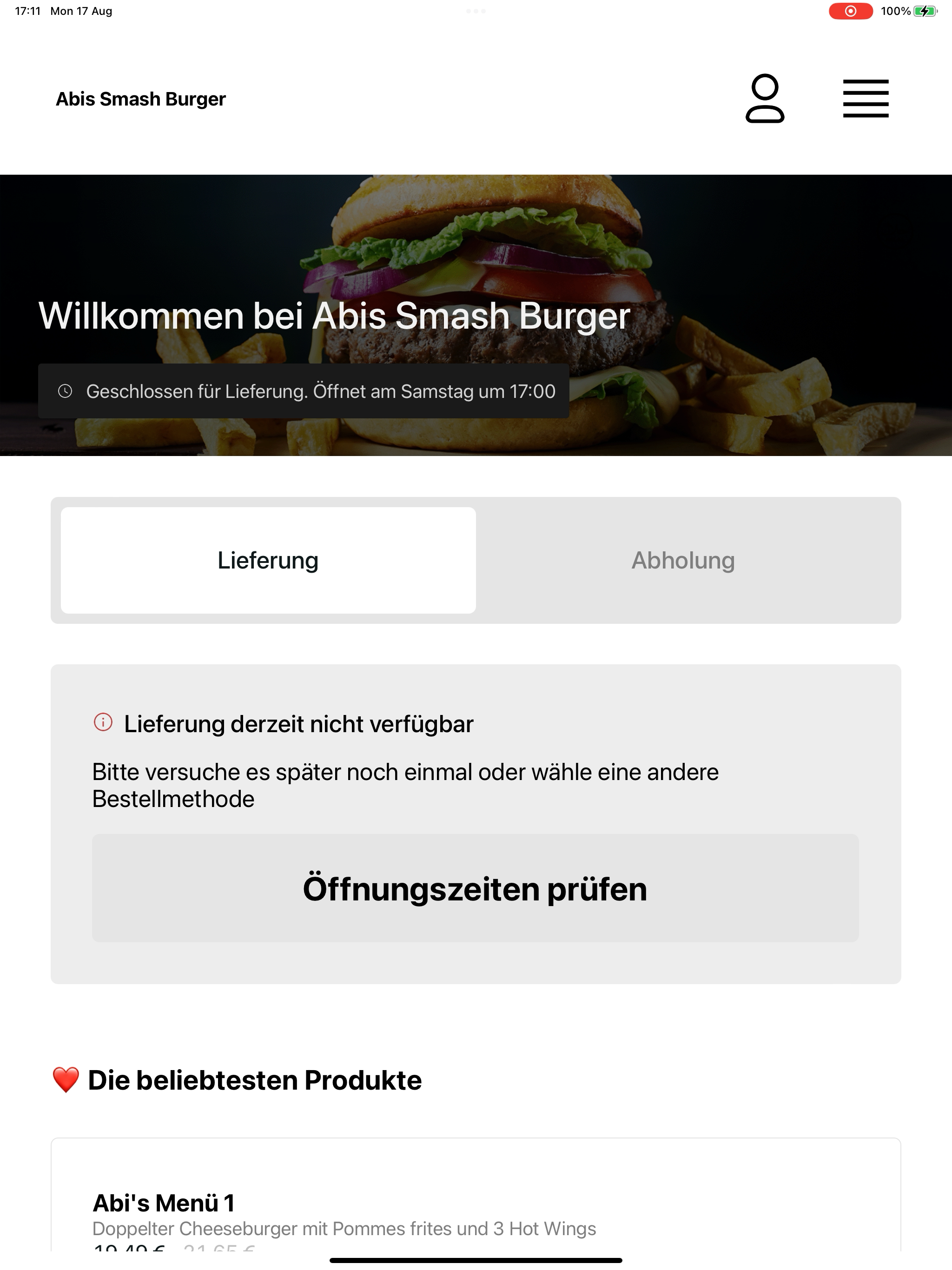 Abis Smash Burger screenshot 13