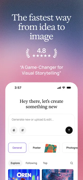 Ideogram AI : capture d’écran 1 sur 8