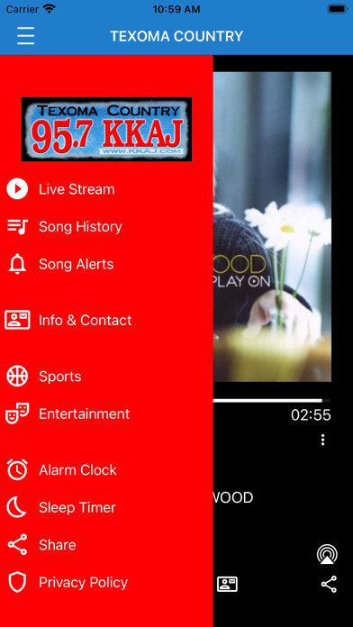 95.7 KKAJ Screenshot