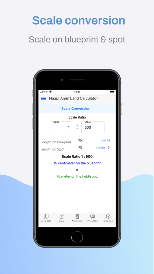 #6. Naapi Amin Land Calculator (iOS) 게시자: Raju Sah