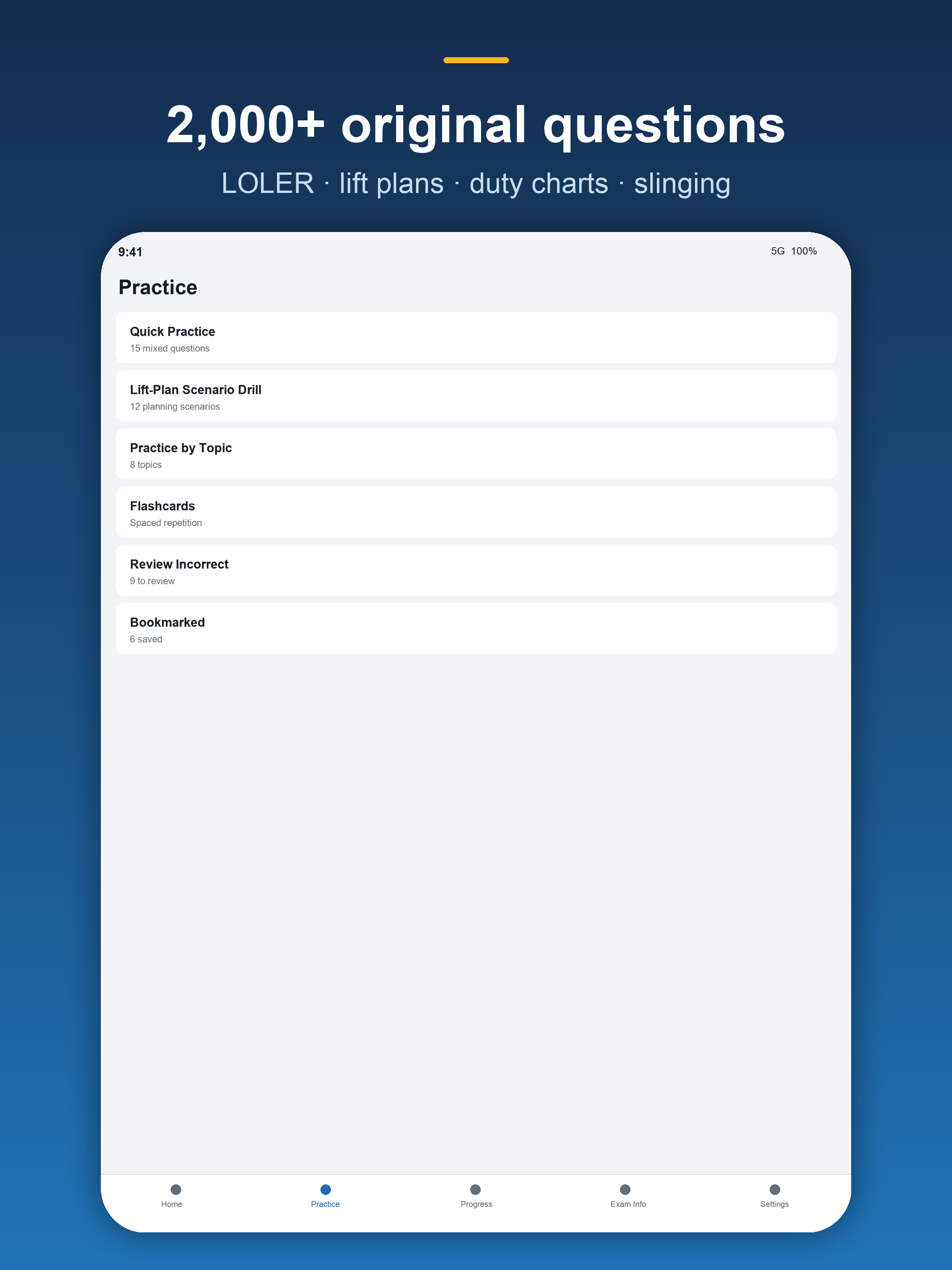 Lifting Operations AP Prep screenshot 9