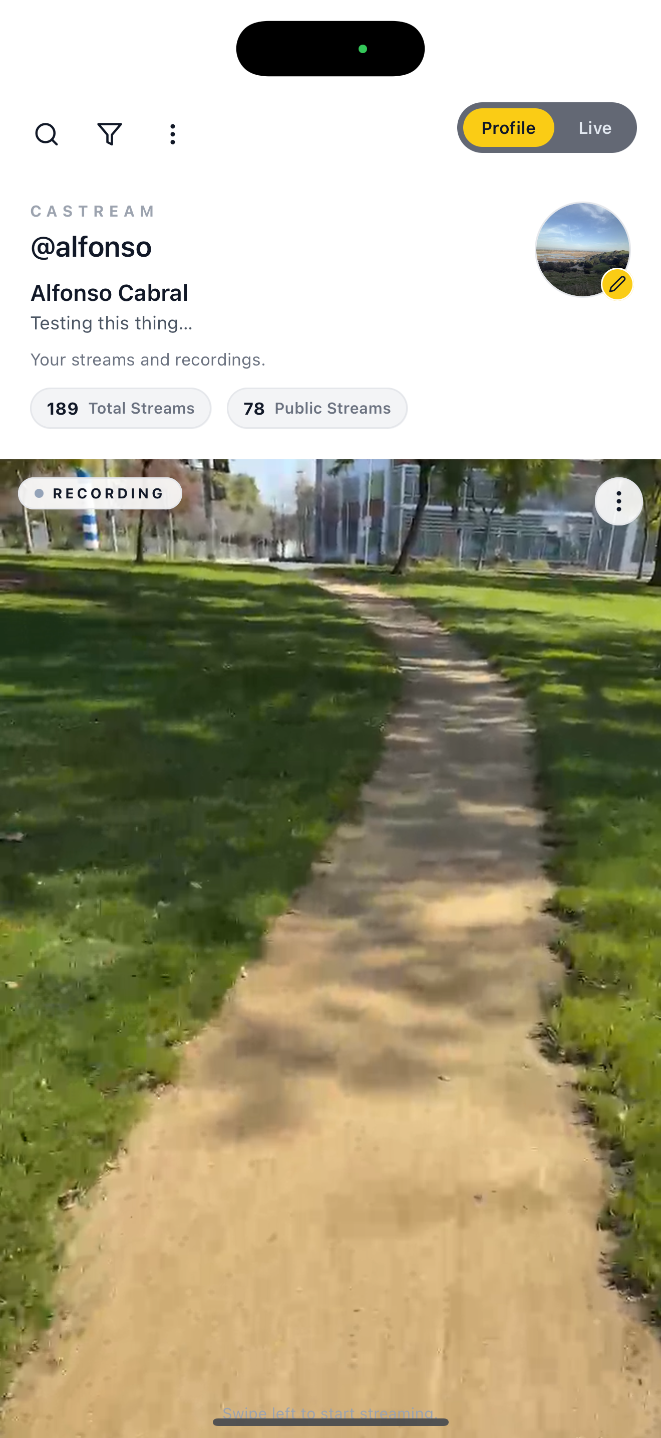 Castream screenshot 5