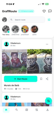 Graffroute screenshot