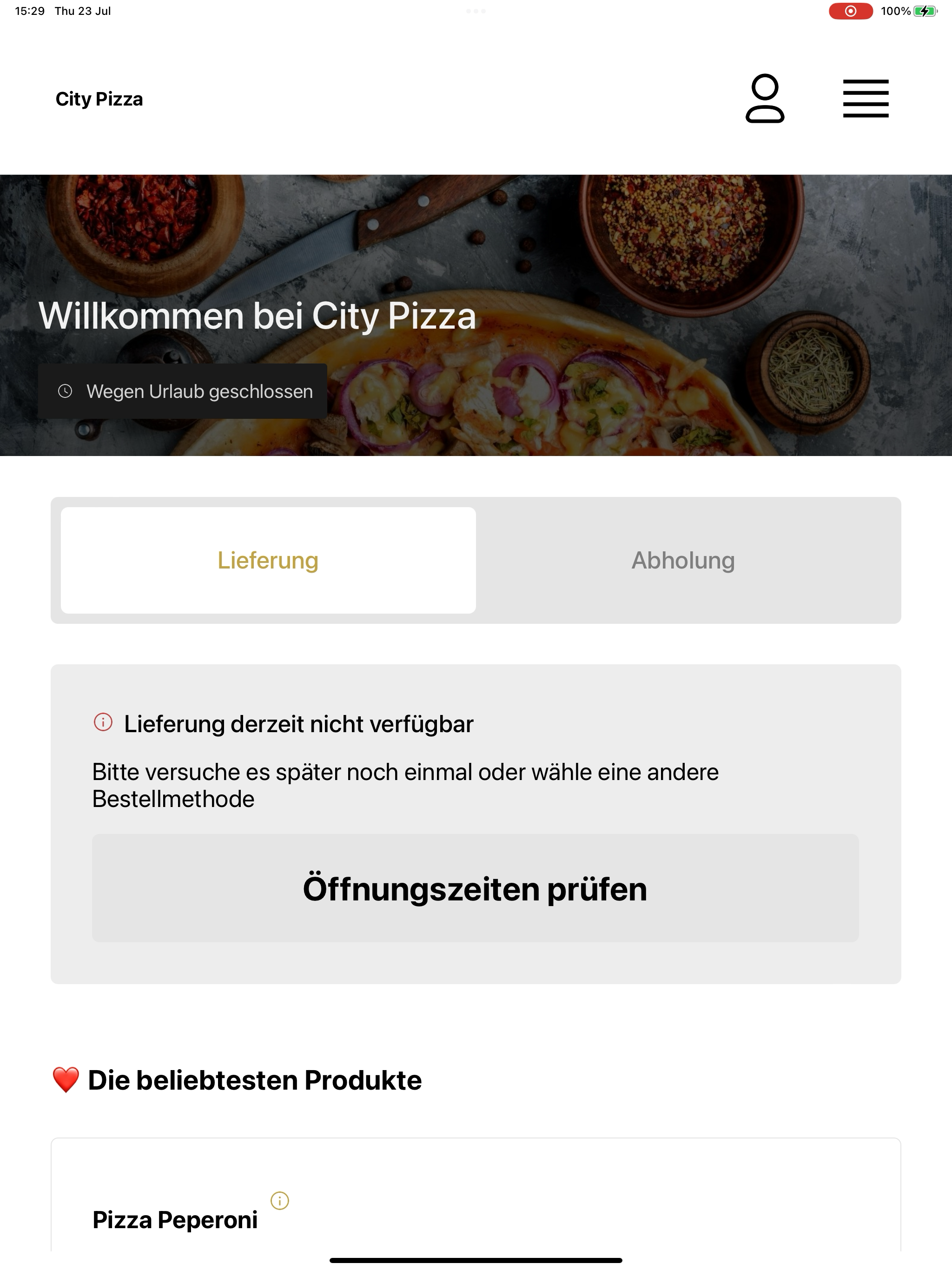 City Pizza Bremerhaven screenshot 14