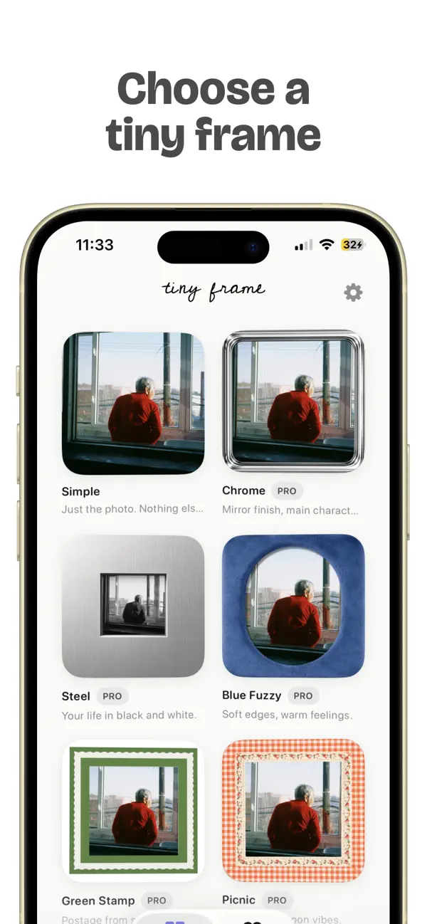 Screenshot #2 pour Tiny Frame Widget