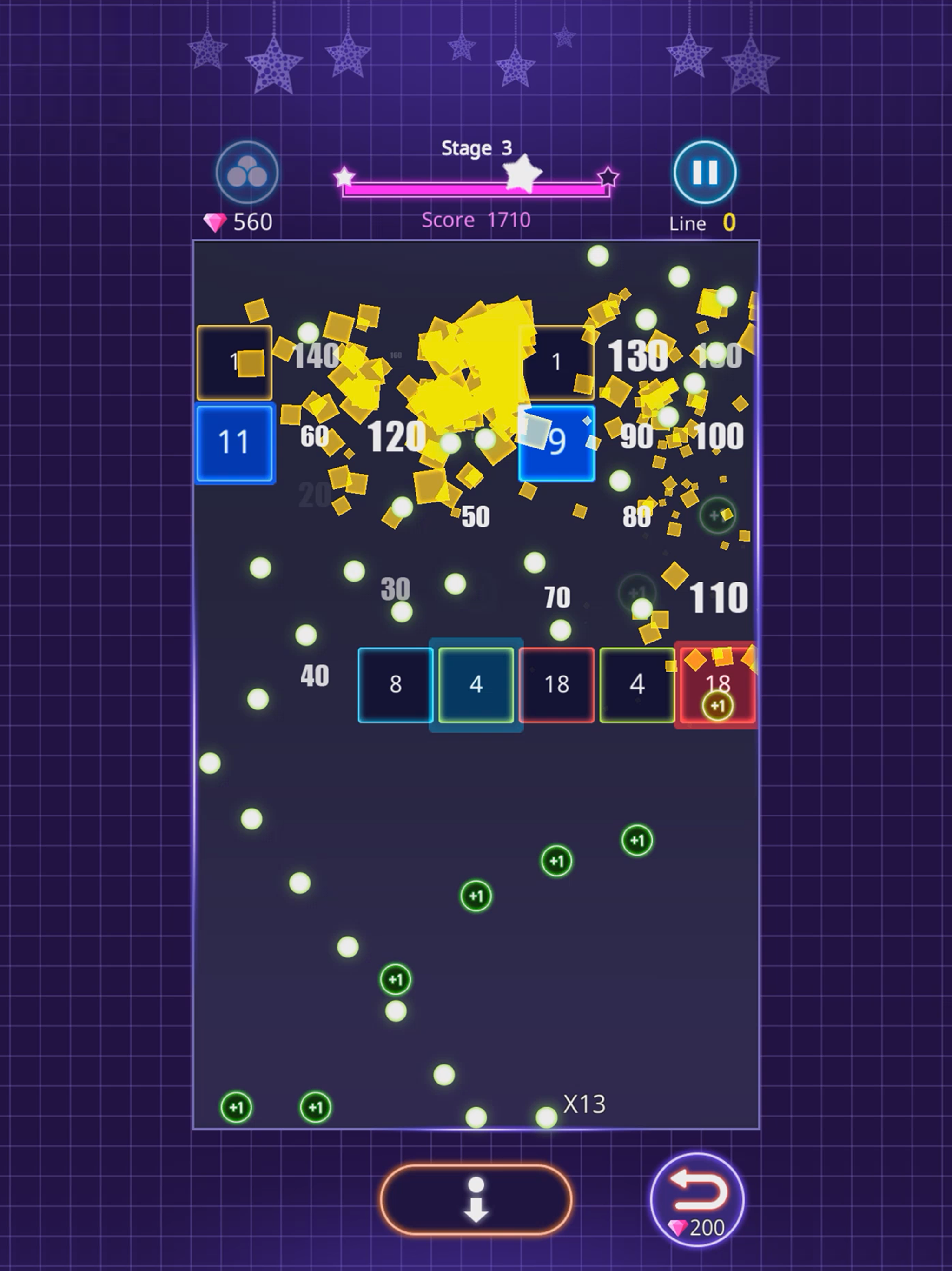 Bricks Breaker Seven - King screenshot 11