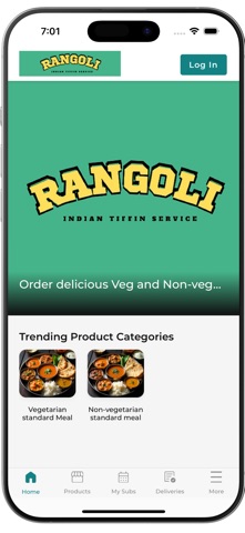 Rangoli Meals Screenshot 1 of 4