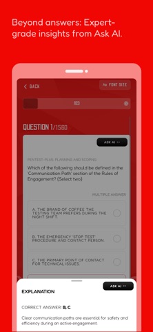 CompTIA Exam Prep: with AI screenshot