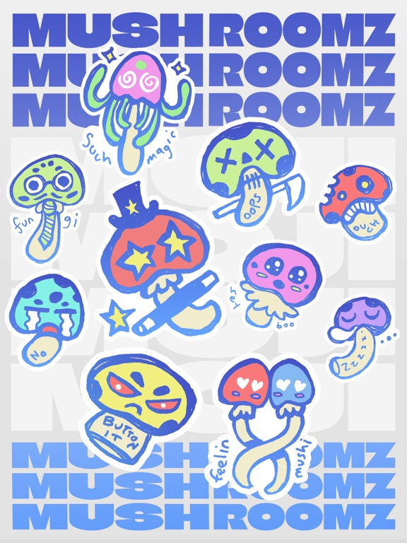 Screenshot #4 pour Mushroomz Sticker Pack