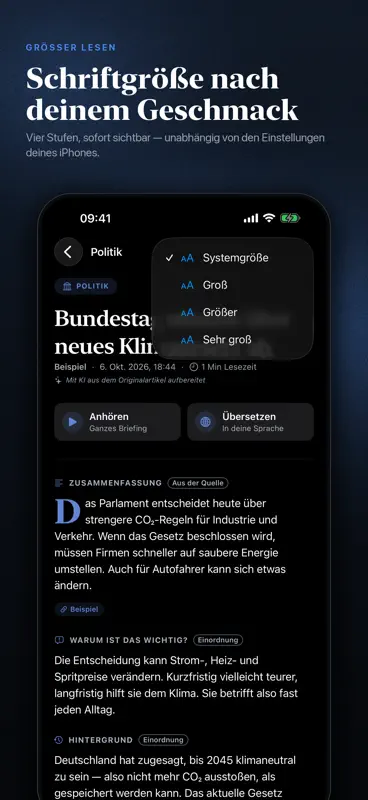 NachrichtenKlar: News screenshot 7 of 9