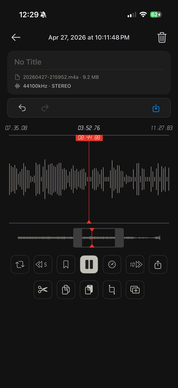 iPhone screenshot