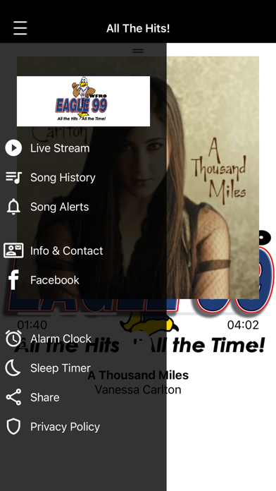 Screenshot #2 pour The Eagle 99 App