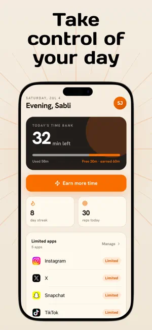 Gidra: Workouts & Screen Time screenshot 4