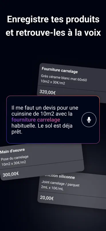 Rappidos - Devis et Facture IA screenshot 4 of 8