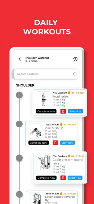 Gym Faction Workout & Diet App screenshot 2