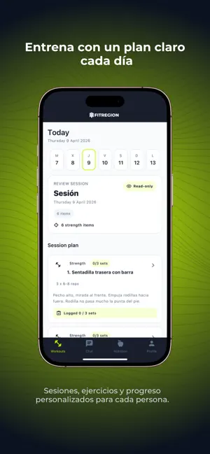 FitRegion - Logra tu cambio screenshot 1