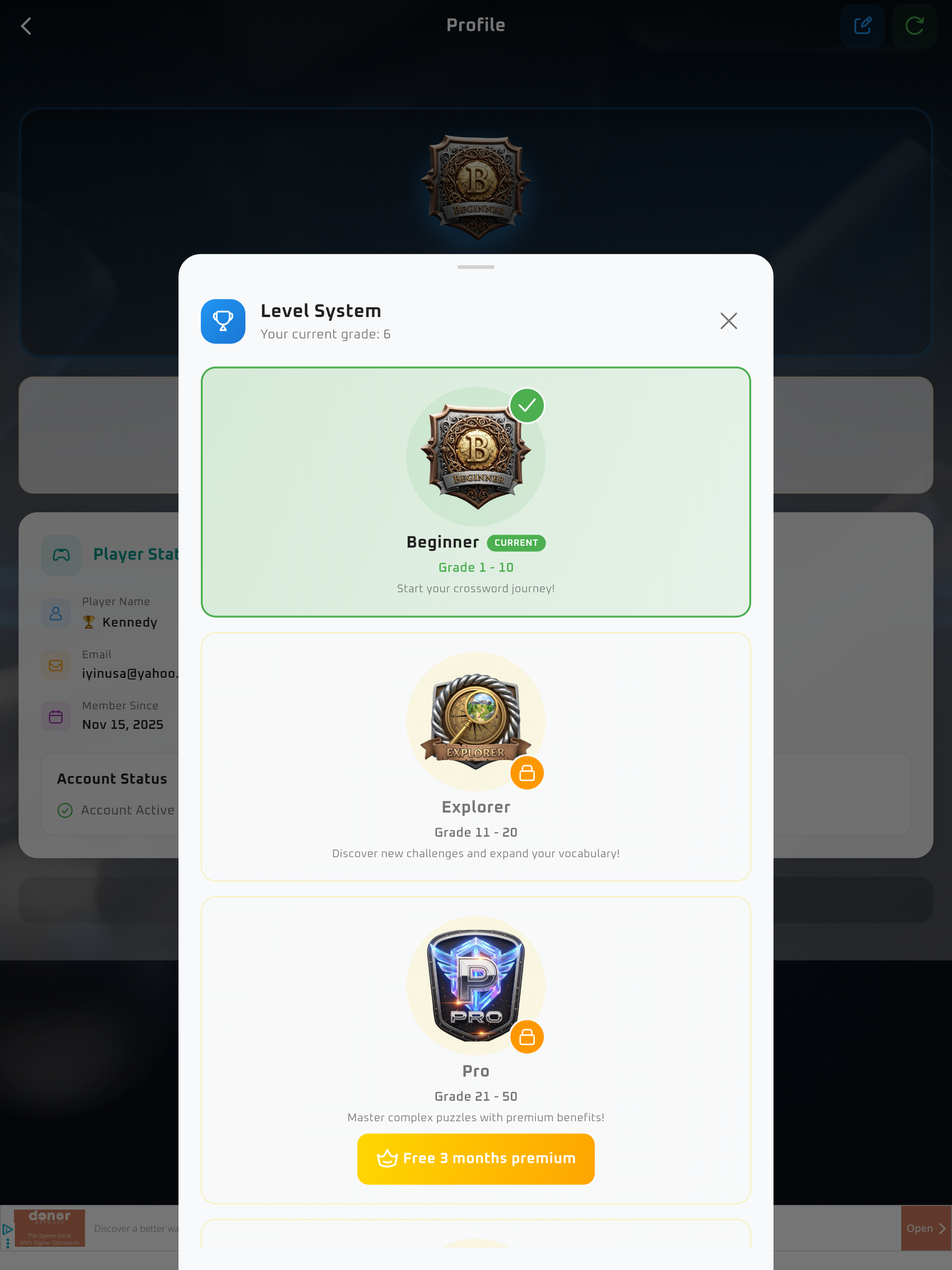 AgenCross: Brain Training Word screenshot 16