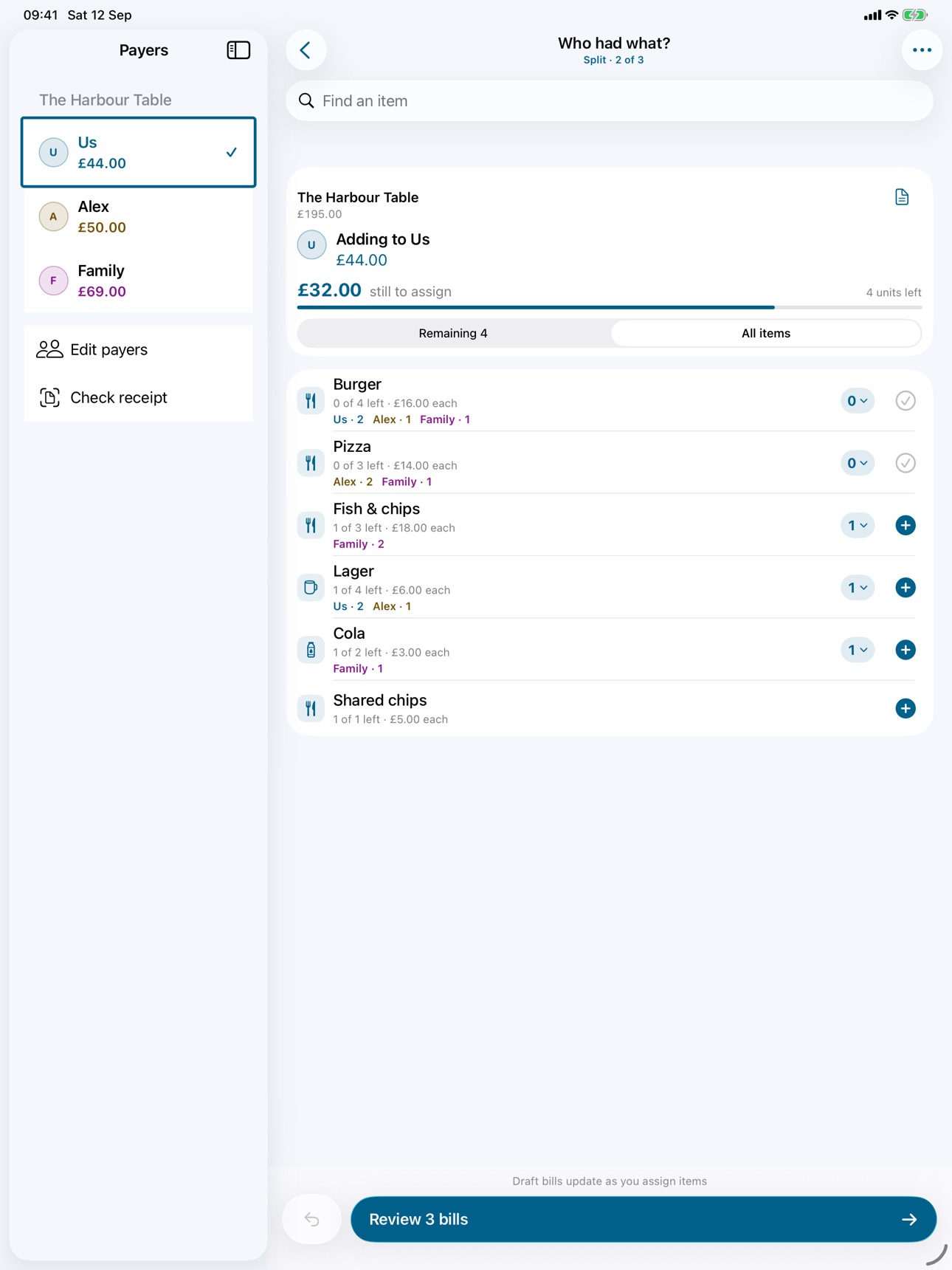 Screenshot 6 of Split The Bill Receipt Scanner