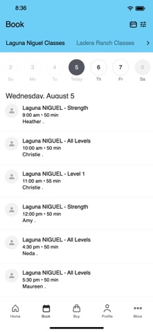 Pure Pilates Studios Screenshot 2 of 3
