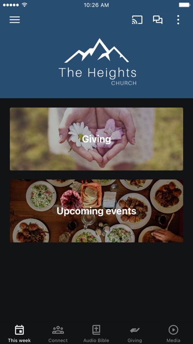 Screenshot 1 of The Heights Church-E Liverpool App