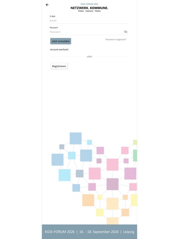 KGSt-FORUM 2026 iPad screenshot