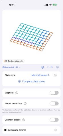 FitGrid: Gridfinity Designer screenshot 3