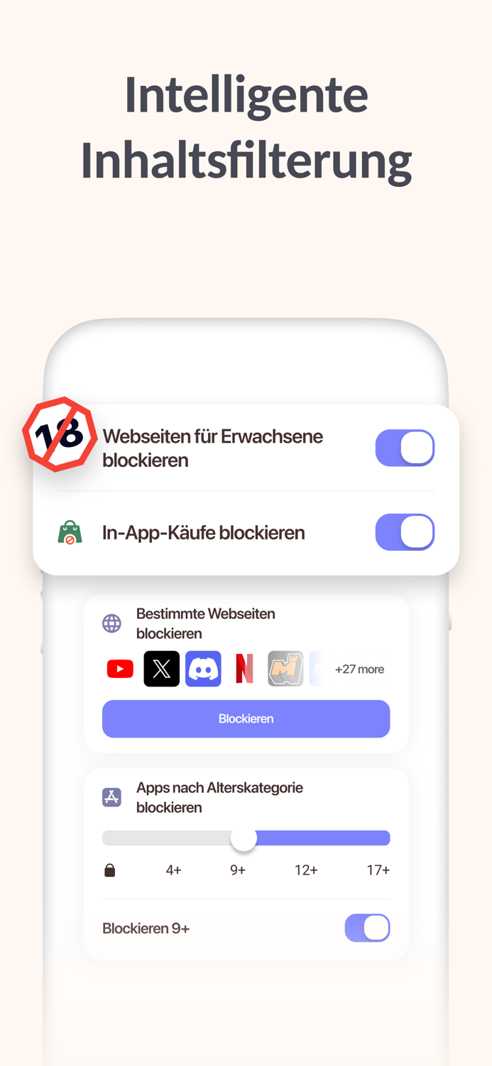 Kindersicherung,Bildschirmzeit