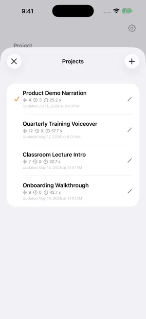 SpeechTrack: Live Voice Clone screenshot 4