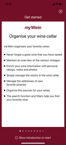 myWein Screenshot 1 of 4