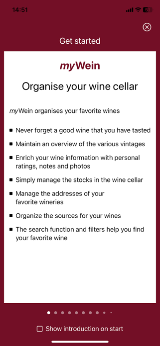 myWein Screenshot 1 of 4