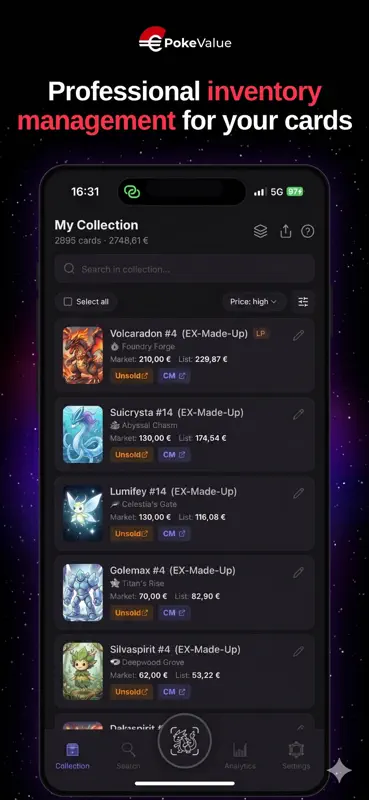 PokeValue - Karten Scanner screenshot 5 of 5