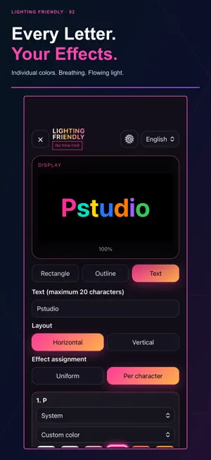 Lighting Friendly: LED Screen screenshot 2