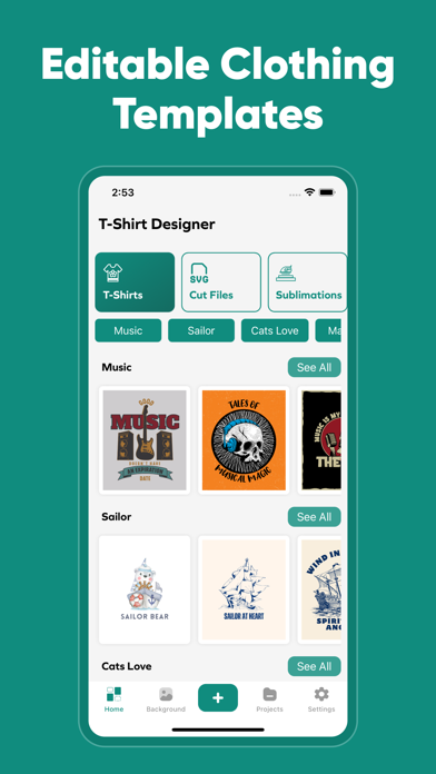 T-Shirt Designer: Design Cloth Screenshot