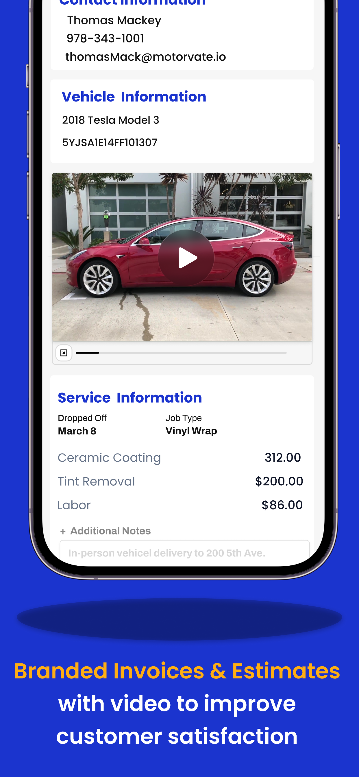 Motorvate: Tech & Detailer CRM