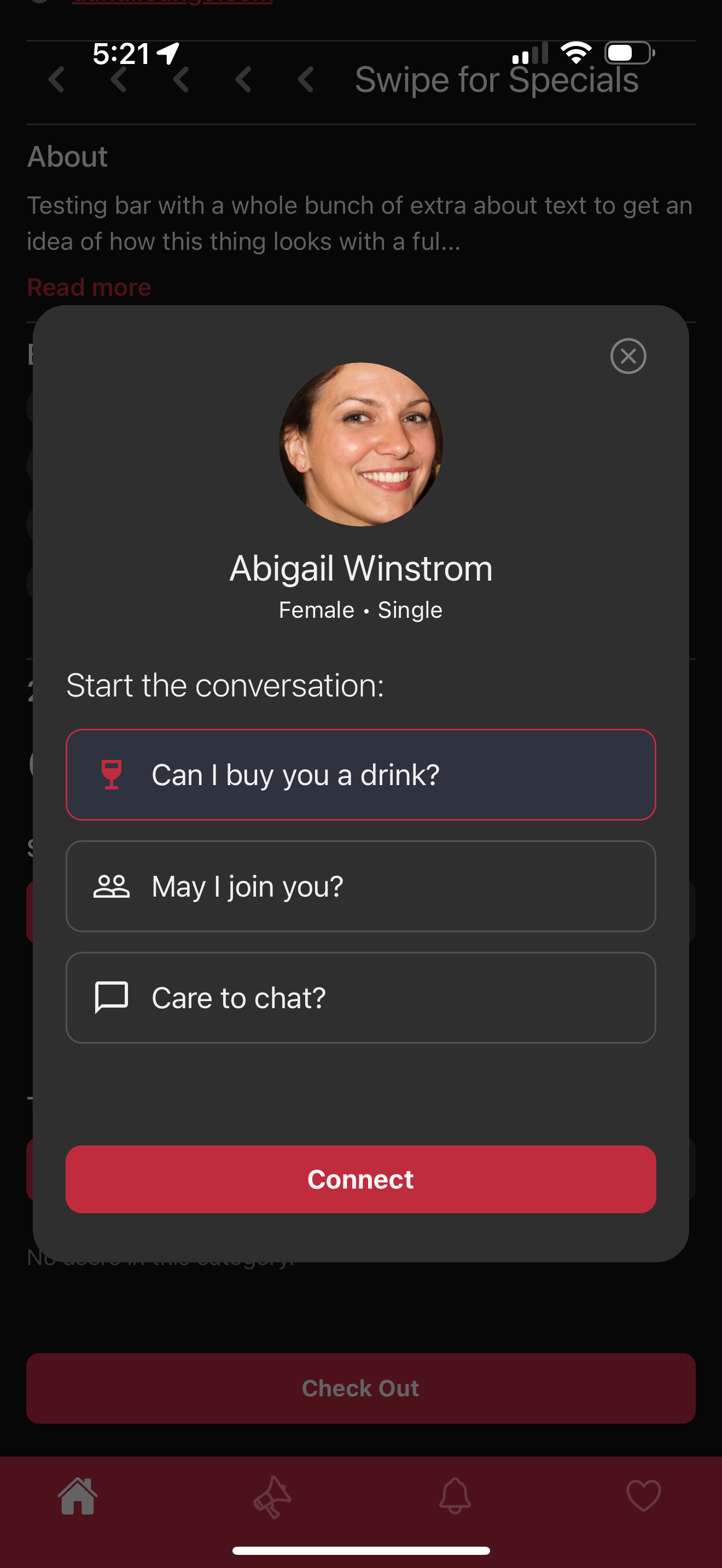BARHOPPER APP