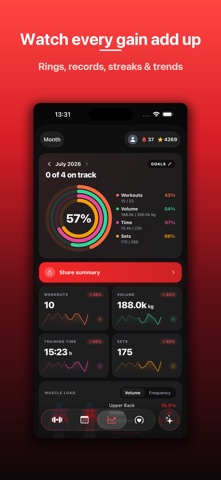 AI Workout Tracker - TraininGG screenshot