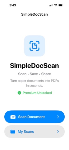 SimpleDocScan screenshot 4